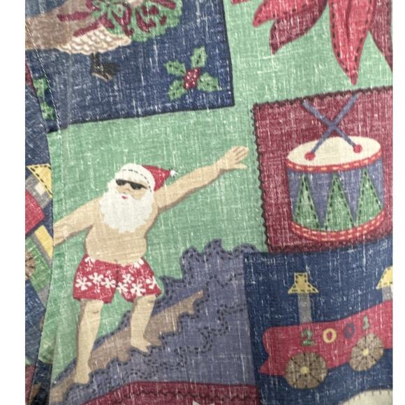 Vintage Reyn Spooner Mele Kalikimaka Pullover Camp Shirt Limited Issue XXL - Picture 7 of 10